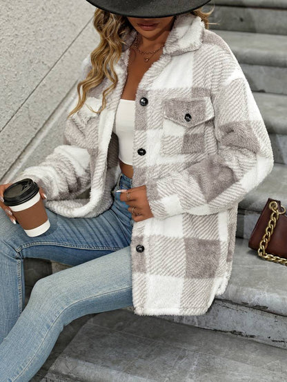 Honora - Women's Overshirt Fleece Sweater - photo 7