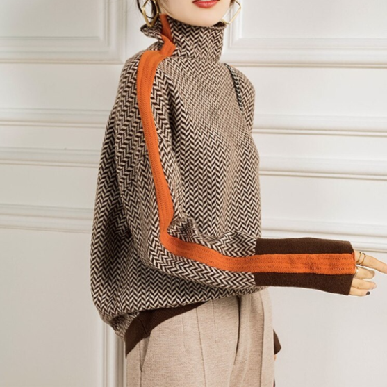 Marguerite - Women's Stripe Sweater - photo 1
