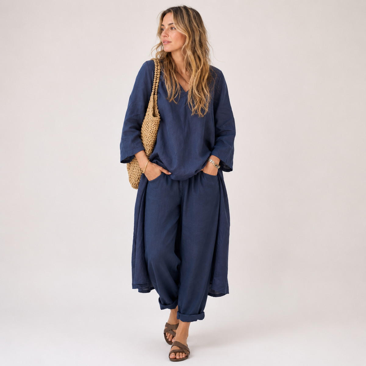 Petra - Women's Relaxed Wide-Leg Set - photo 10
