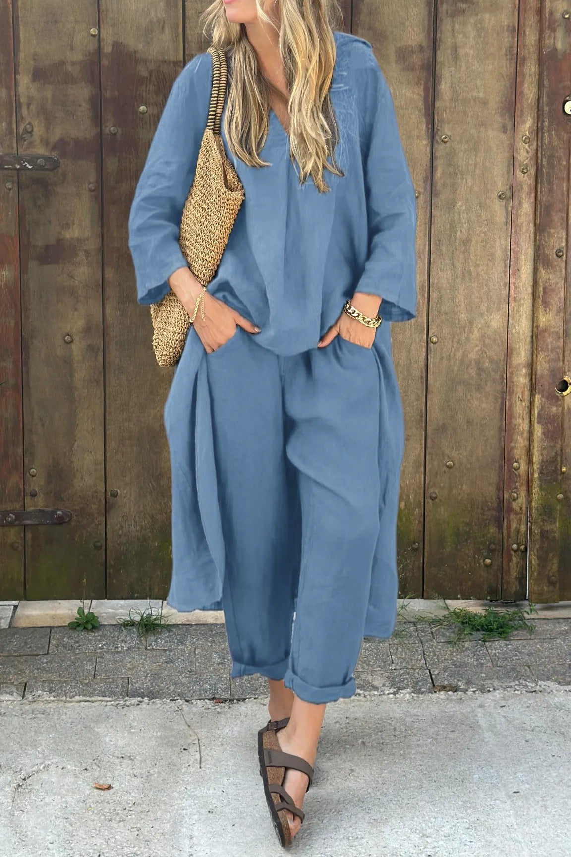 Petra - Women's Relaxed Wide-Leg Set - photo 2