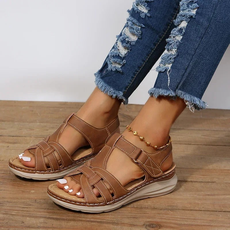 Marguerite - Women's Comfort Leather Sandal - photo 3