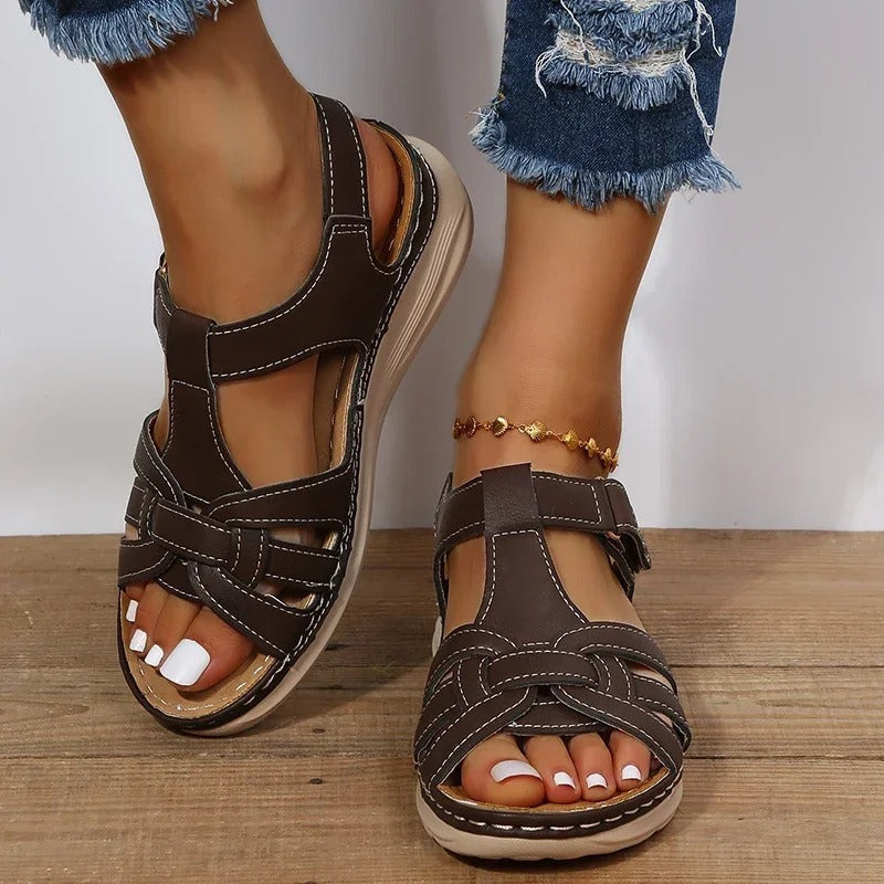 Marguerite - Women's Comfort Leather Sandal - photo 4