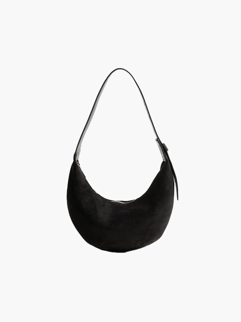 Wendy - Women's Halfmoon Faux Suede Bag - photo 11