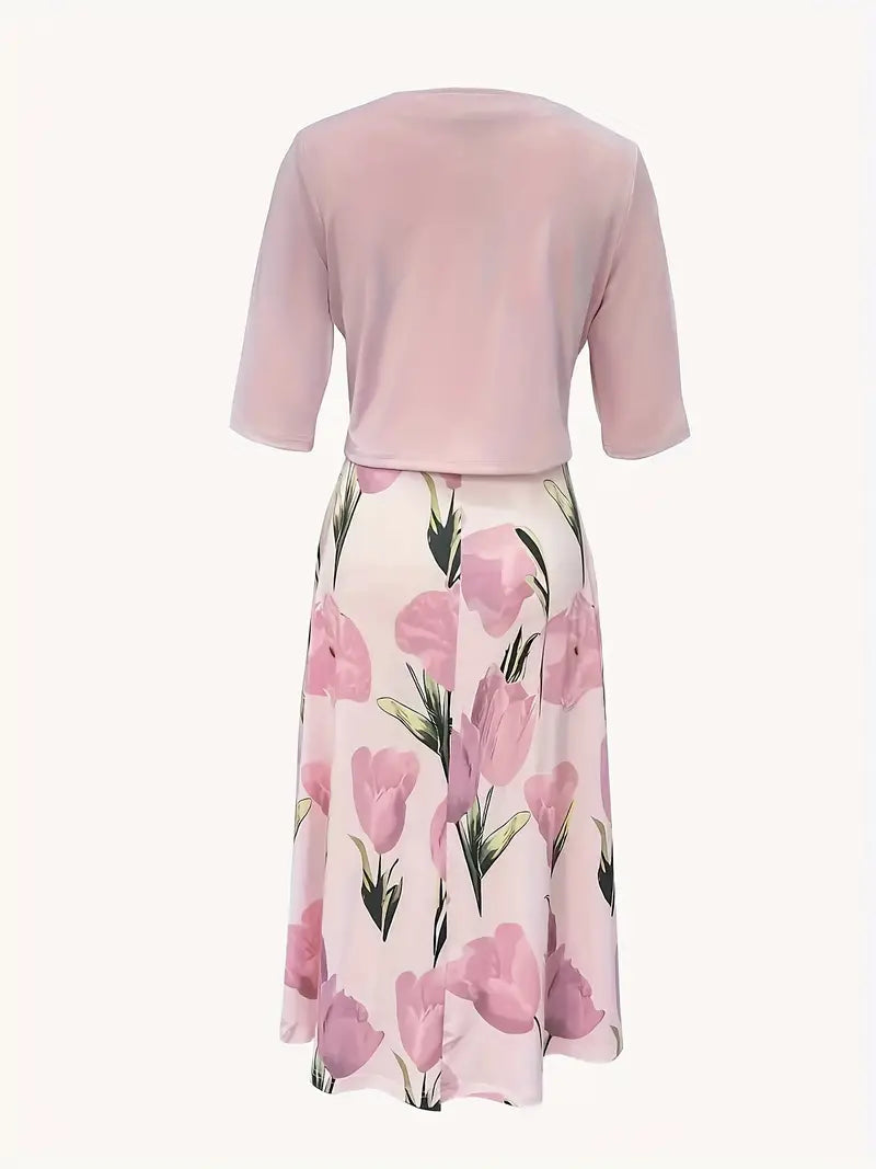 Rosanne - Women's Two-Piece Floral Set - photo 3