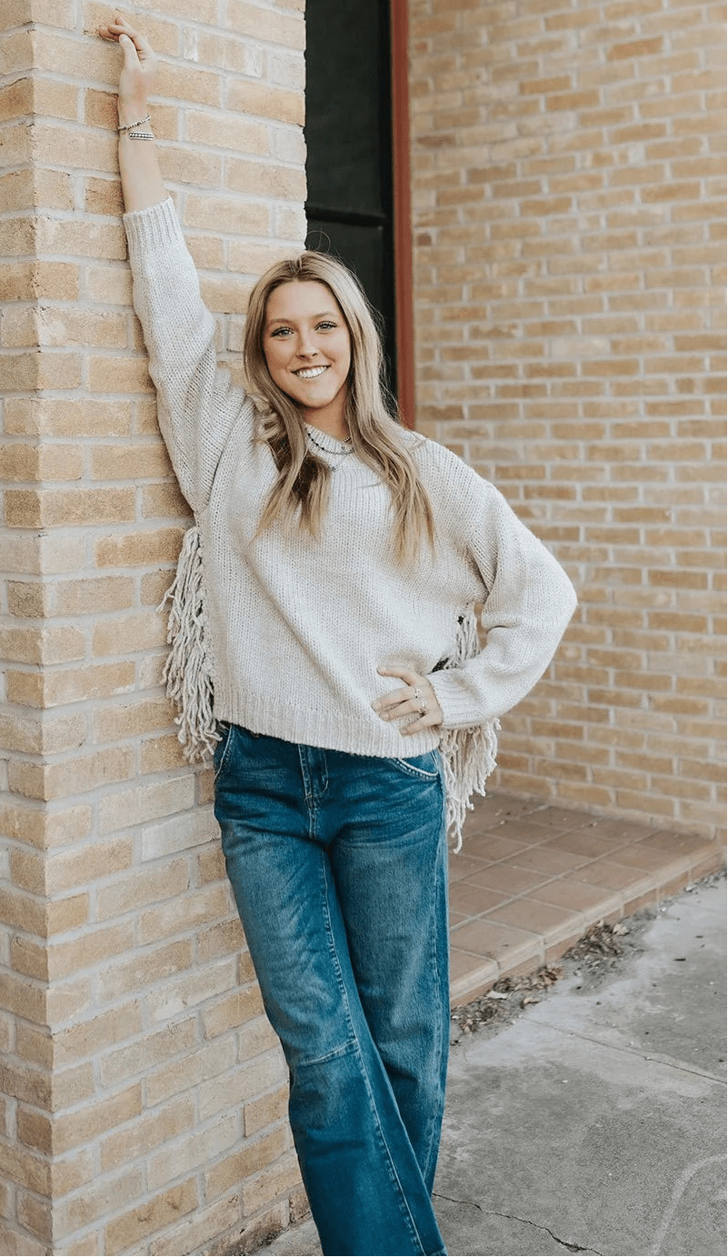 Beatrix - Women's Relaxed Knit Sweater - photo 8