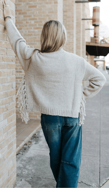 Beatrix - Women's Relaxed Knit Sweater - photo 9