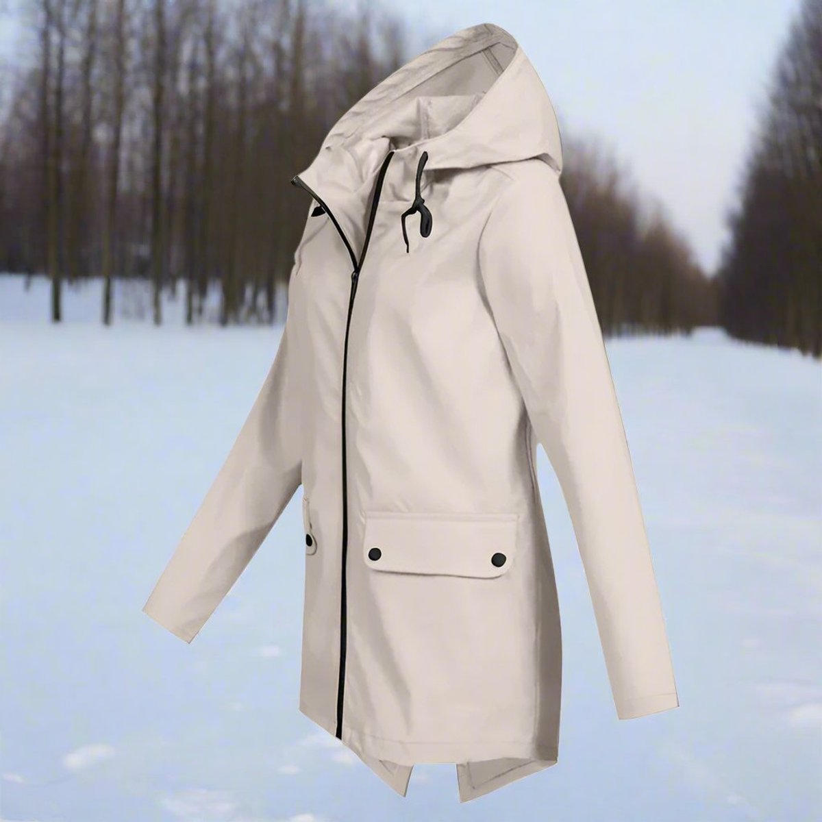 Mathilde - Women's Waterproof Hooded Jacket - photo 1