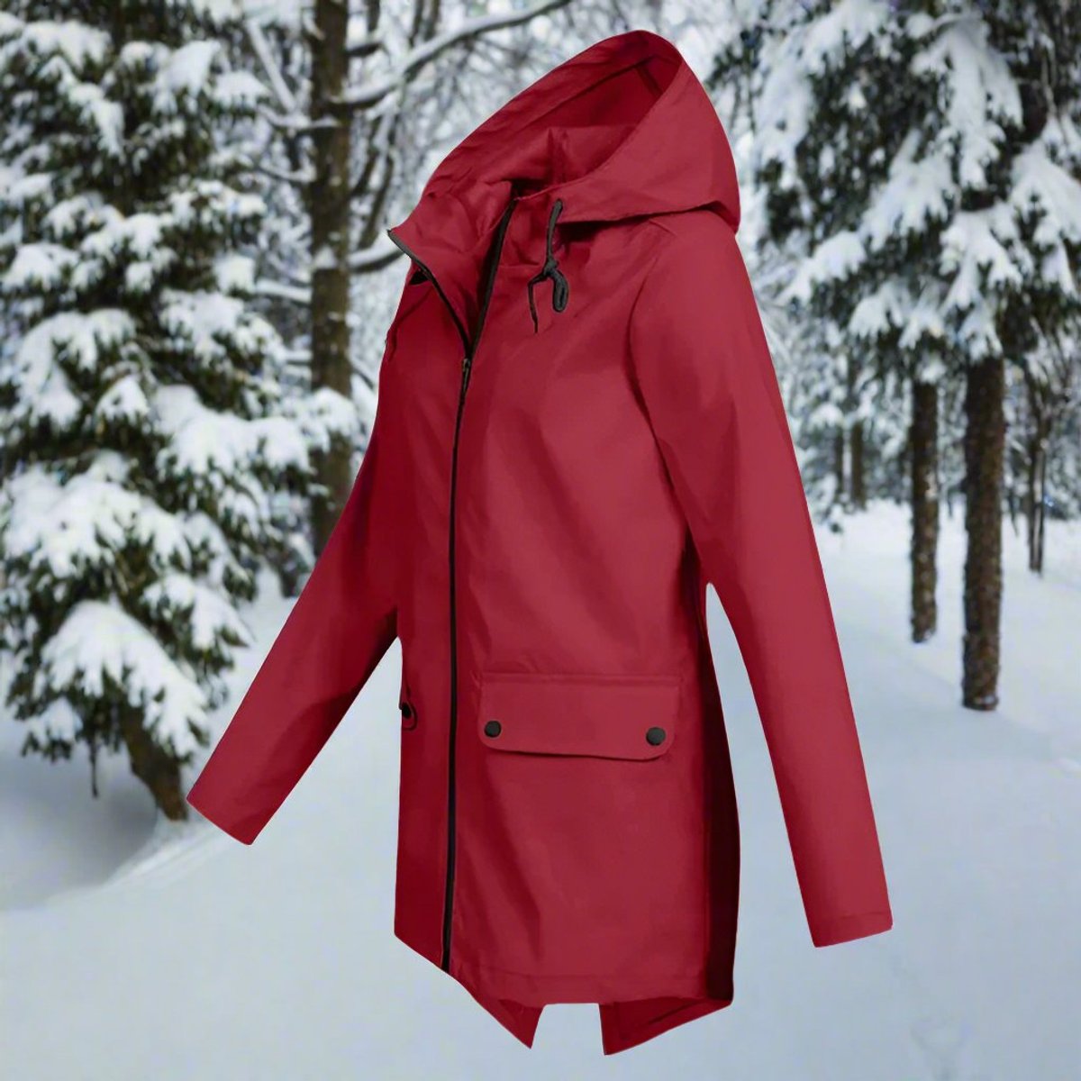 Mathilde - Women's Waterproof Hooded Jacket - photo 12