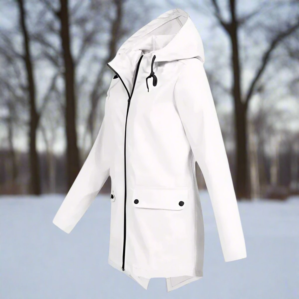Mathilde - Women's Waterproof Hooded Jacket - photo 9