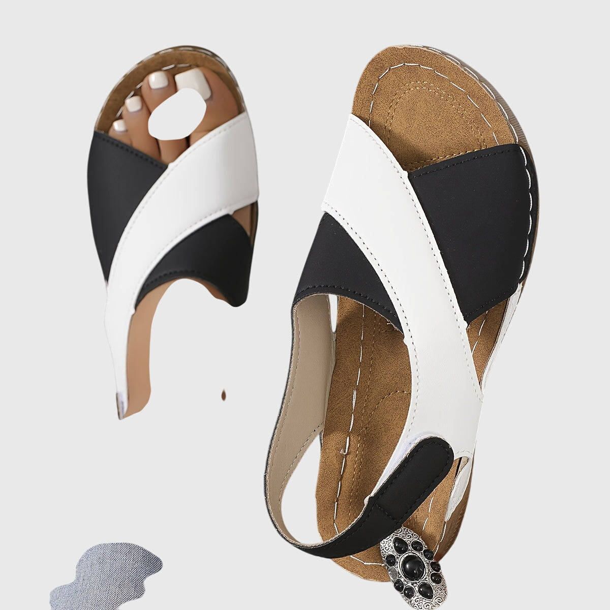 Maeve - Women's Cushioned Footbed Sandals - photo 5