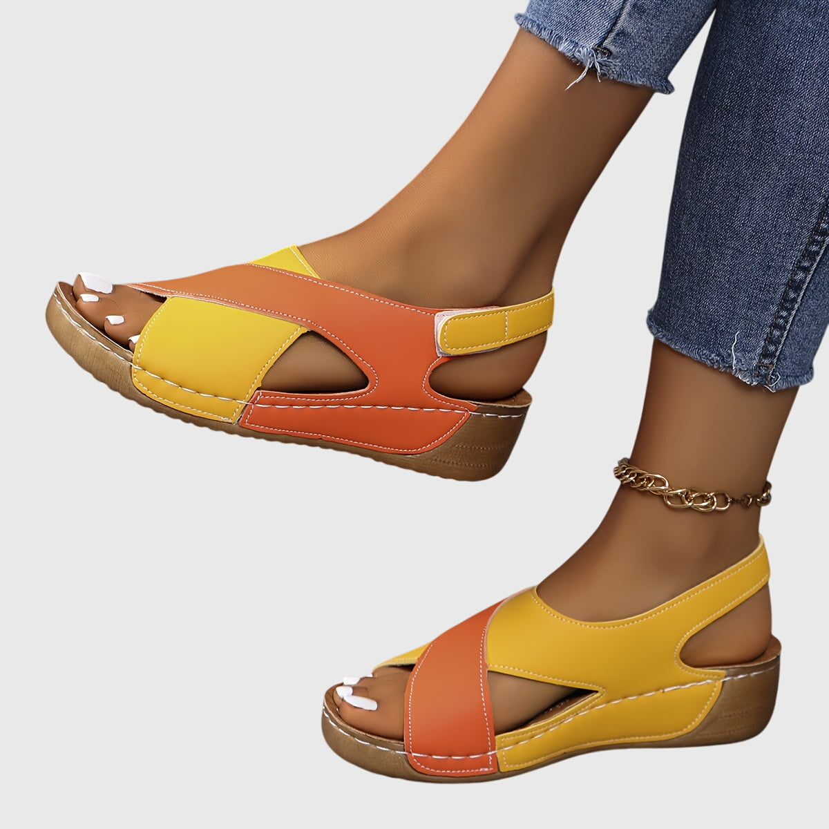 Maeve - Women's Cushioned Footbed Sandals - photo 7