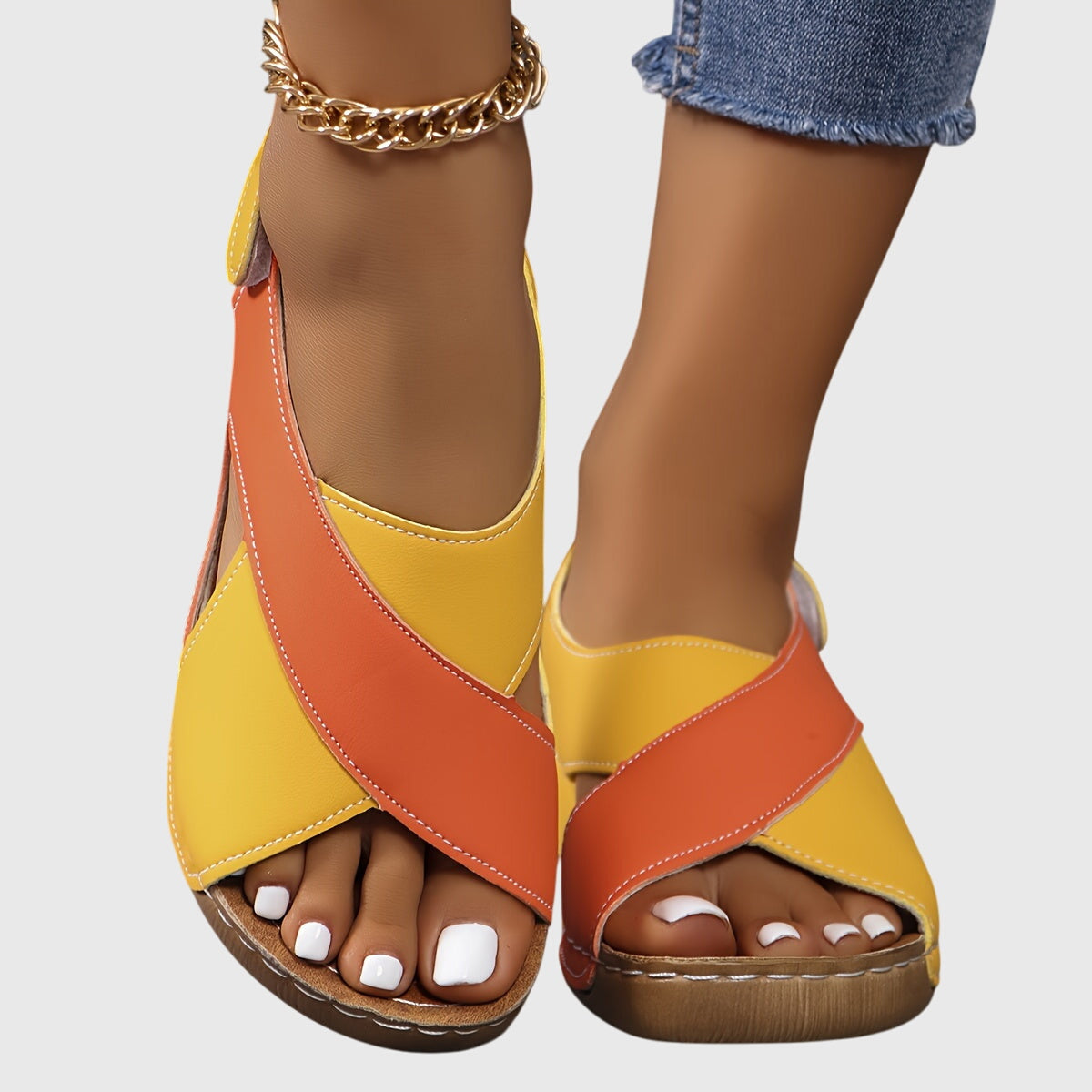 Maeve - Women's Cushioned Footbed Sandals - photo 8
