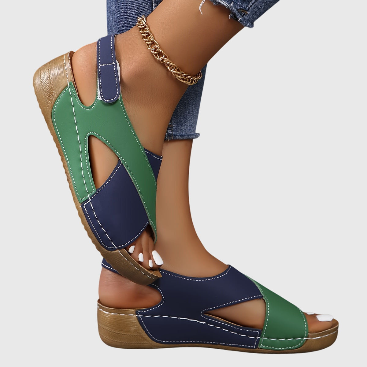 Maeve - Women's Cushioned Footbed Sandals - photo 9