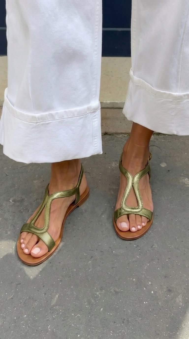Giselle - Women's Flat Interlaced Shoes - photo 5