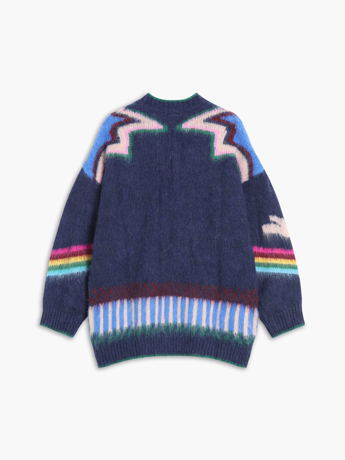 Orla - Women's Fringed Knit Cardigan - photo 10