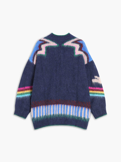 Orla - Women's Fringed Knit Cardigan - photo 10