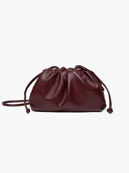 Kimberley - Women's Pouch Crossbody Leather Bag - photo 2