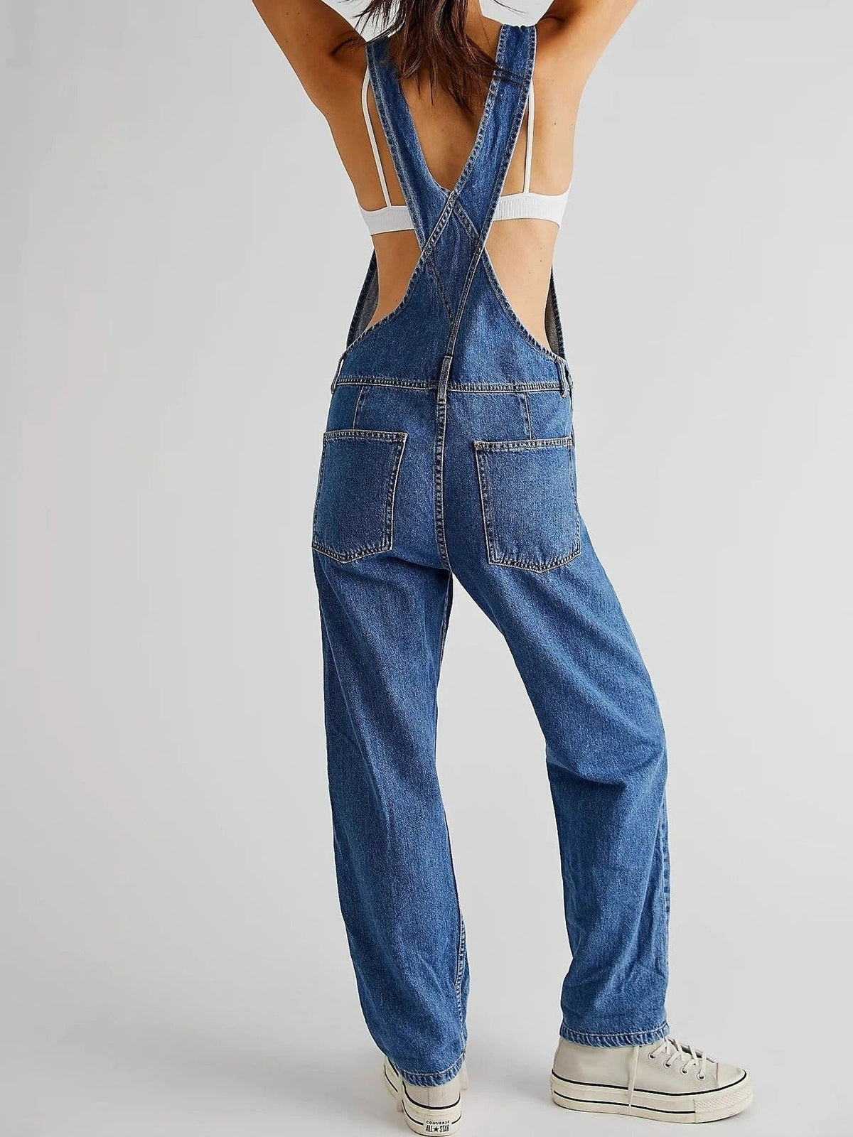 Ulla - Women's Denim Dungarees Jumpsuits - photo 2