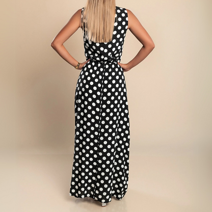 Lorelei - Women's Maxi Polka Dress - photo 6