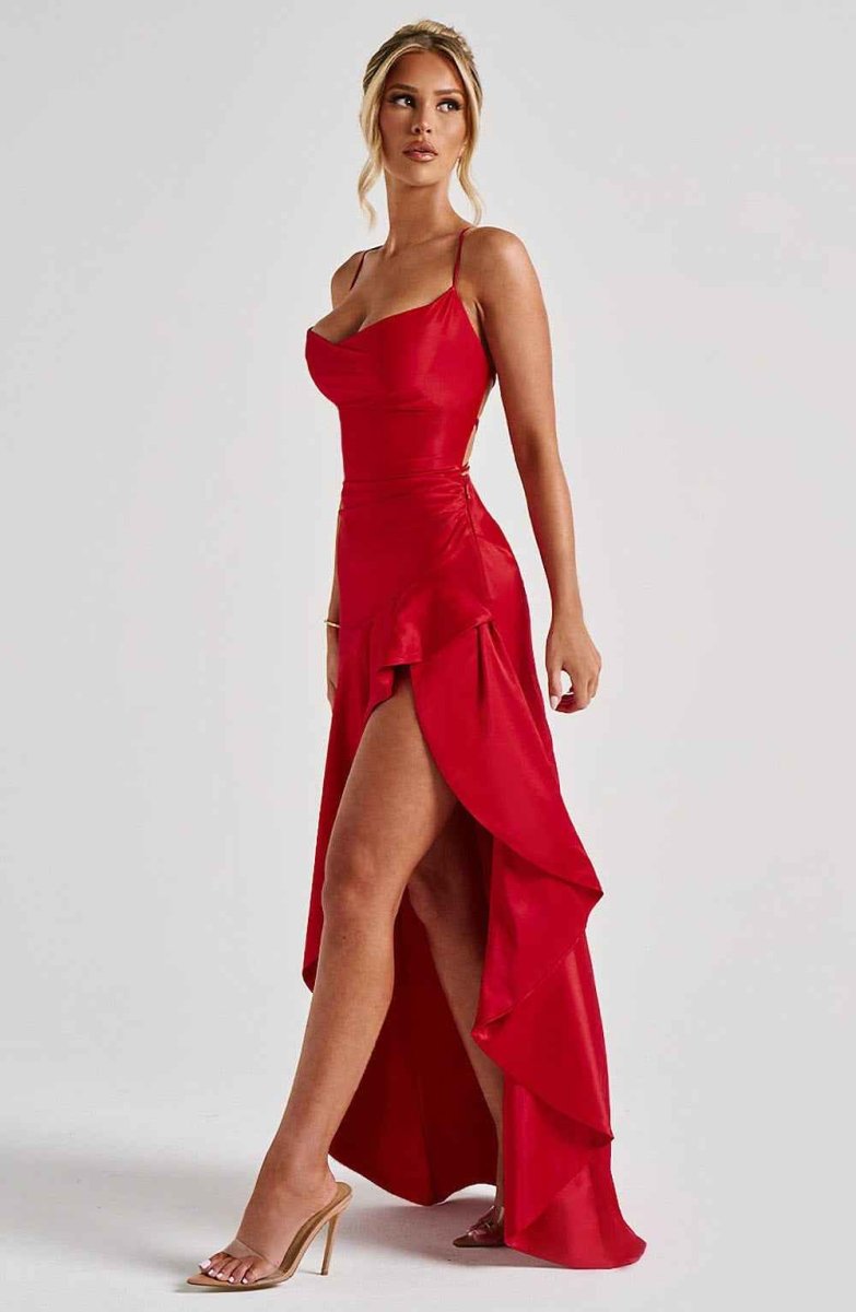 Juniper - Women's Maxi Ruffle-Hem Dress - photo 15