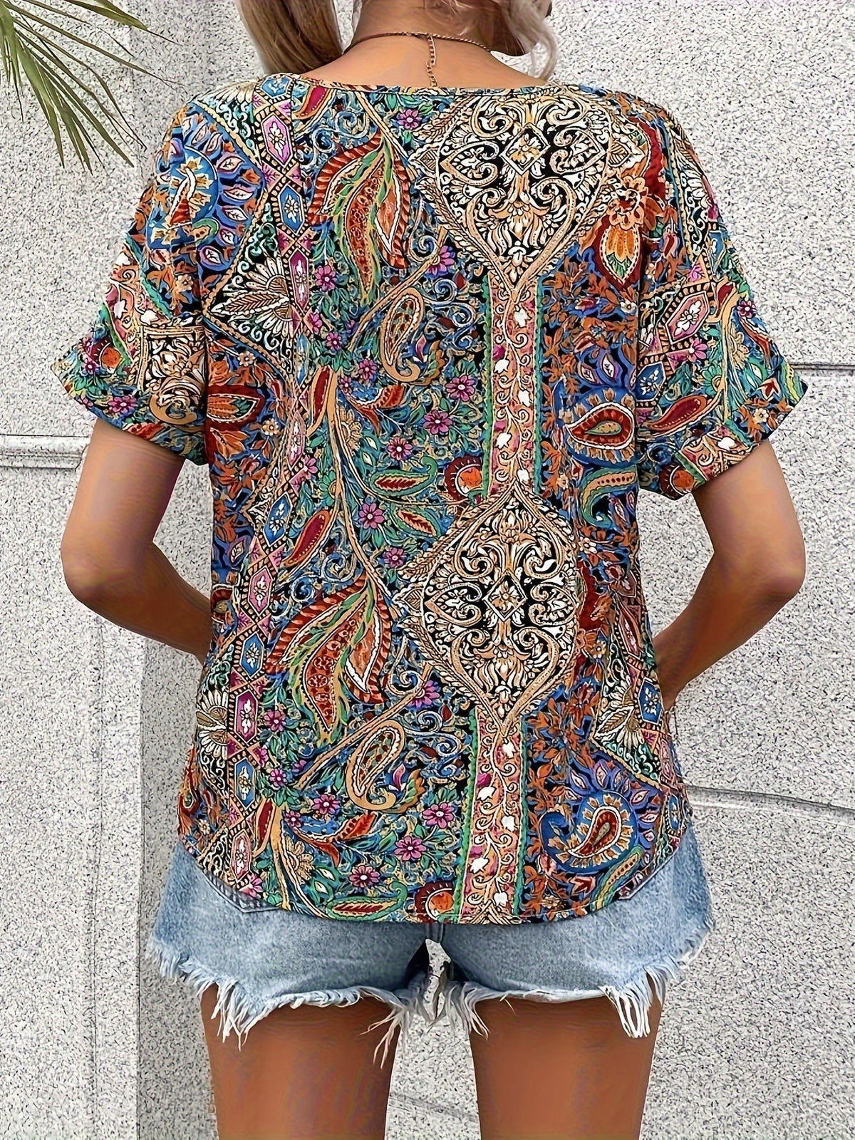 Berenice - Women's Medium Floral Top - photo 5