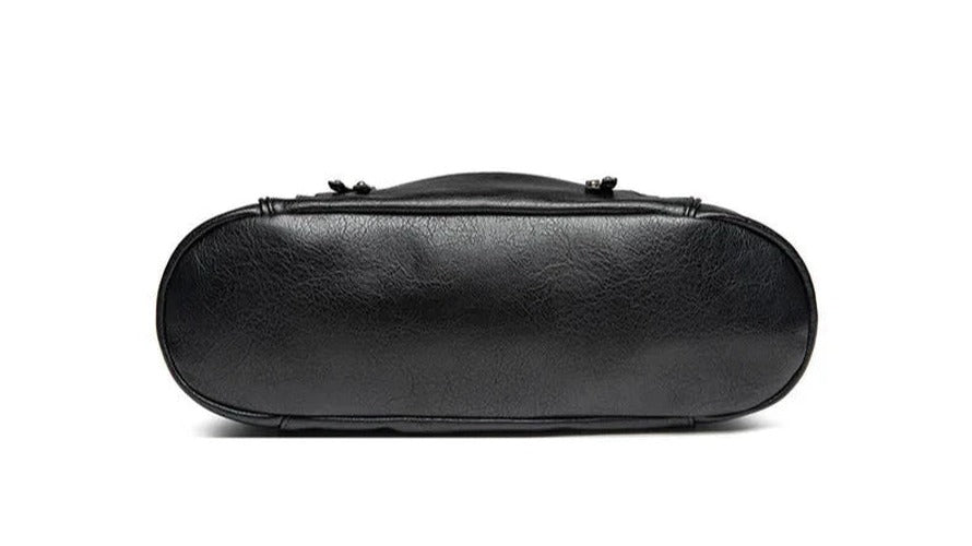 Perrine - Women's Leather Crossbody Strap Bag - photo 14