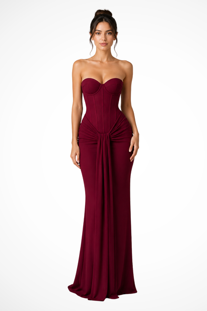 Ulla - Women's Lace Strapless Dress - photo 6