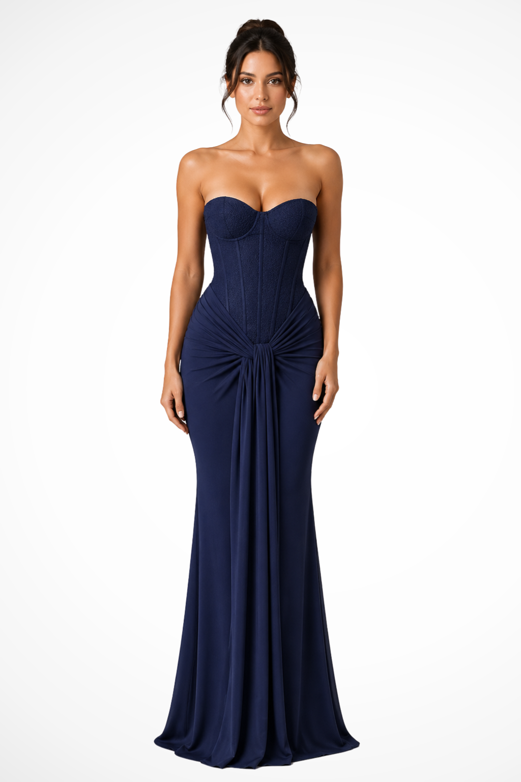 Ulla - Women's Lace Strapless Dress - photo 8