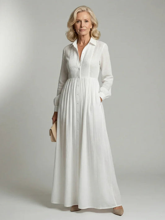 Bexley - Women's Relaxed Ruching Dress - photo 1
