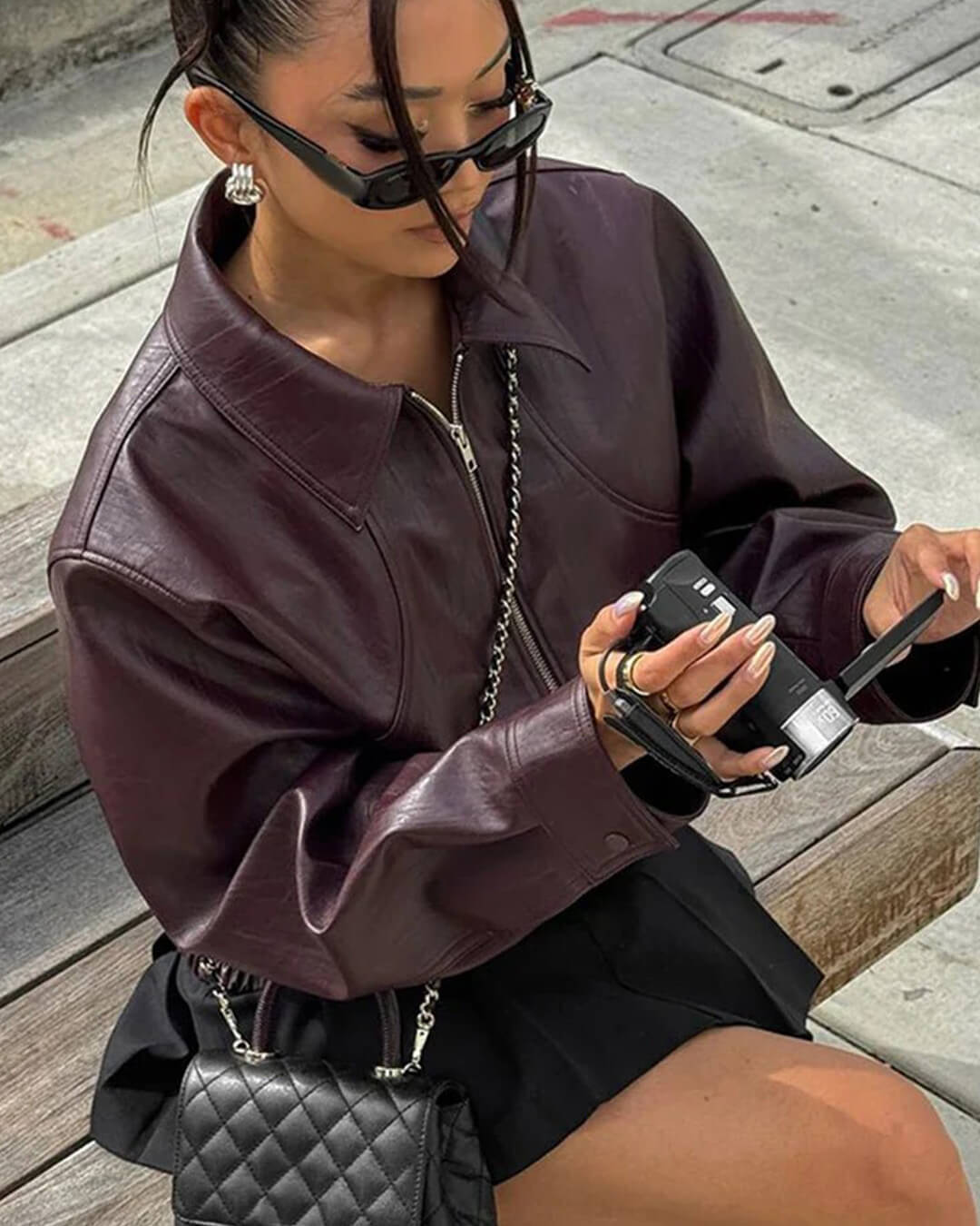 Faye - Women's Winter Bomber Jacket - photo 4