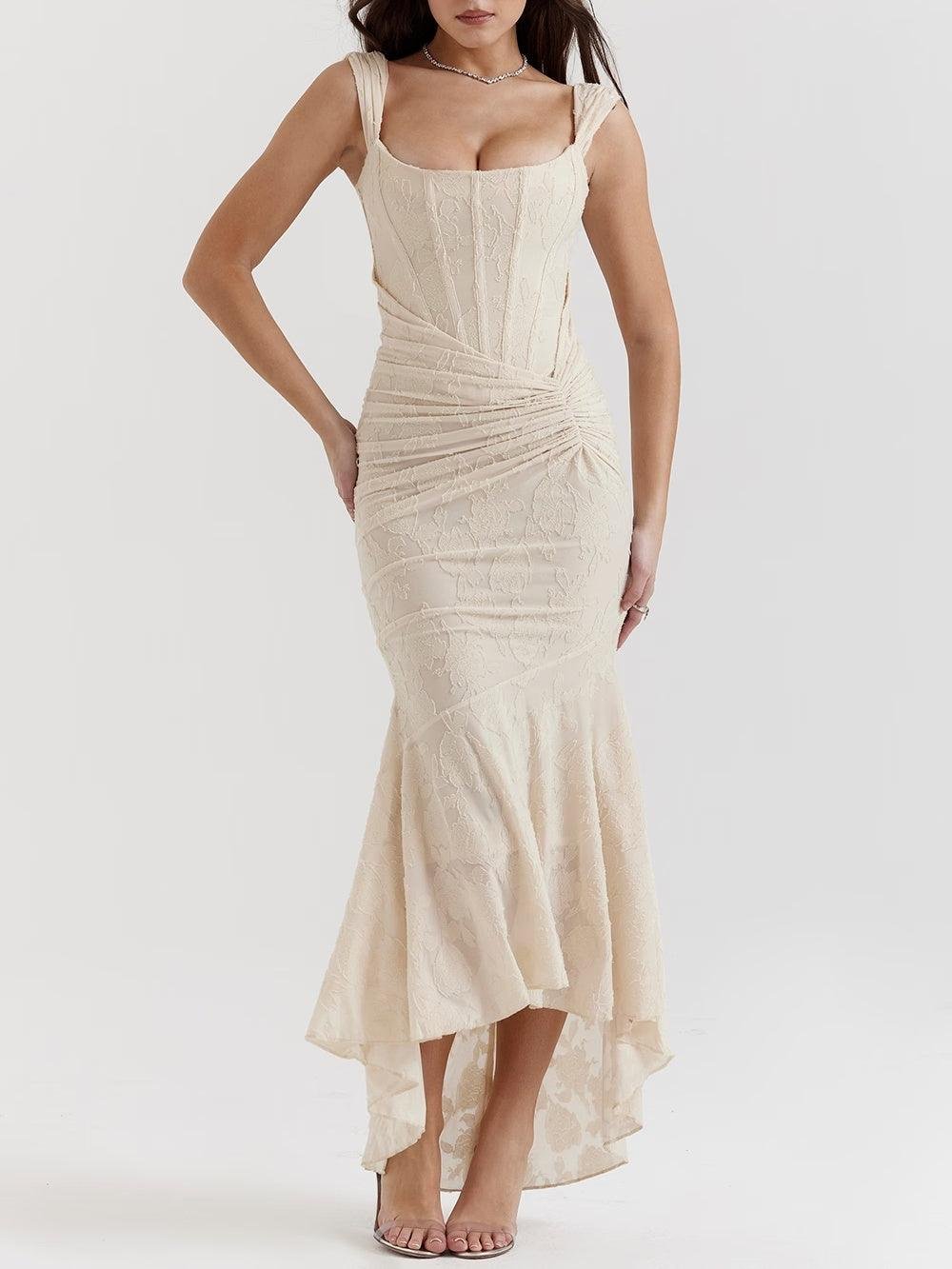 Gwendolen - Women's Mermaid Midi Dress - photo 24