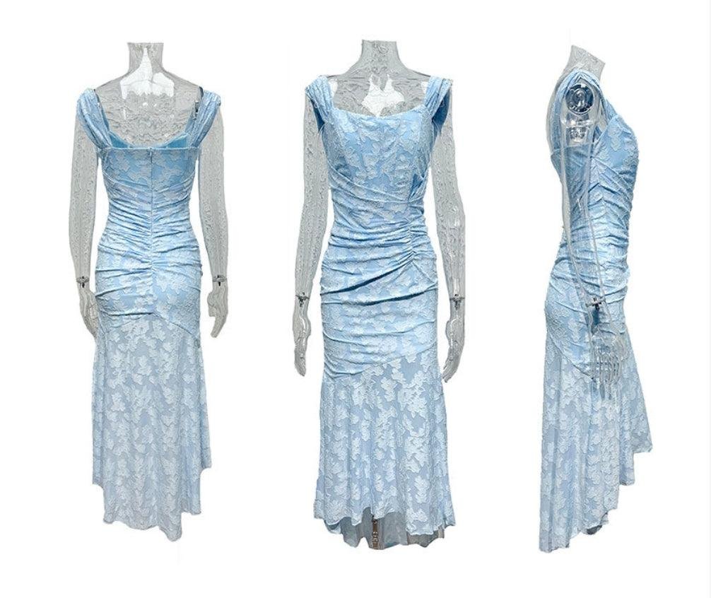 Gwendolen - Women's Mermaid Midi Dress - photo 8