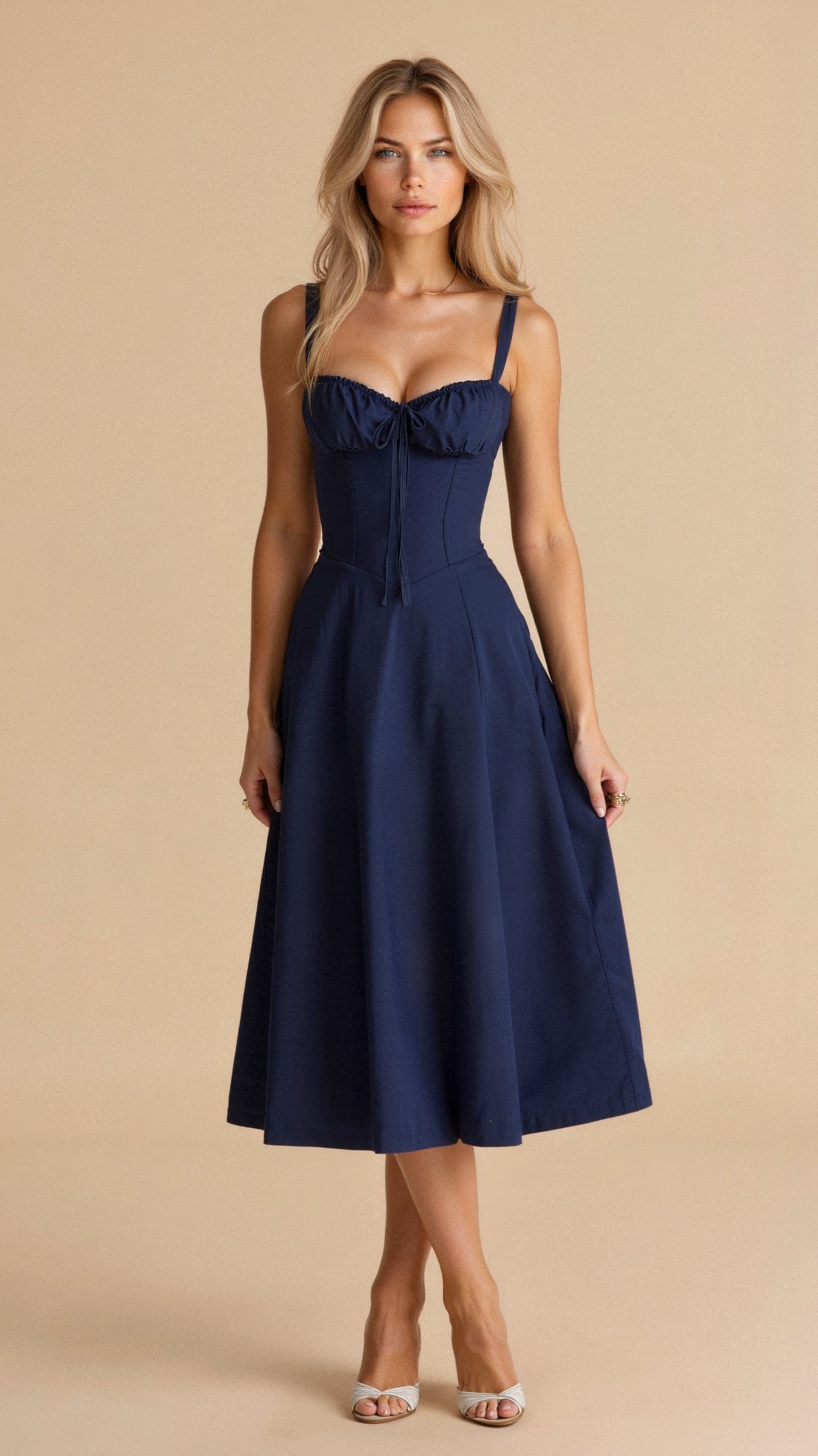 Wilhelmina - Women's Sheath Midi Dress - photo 15