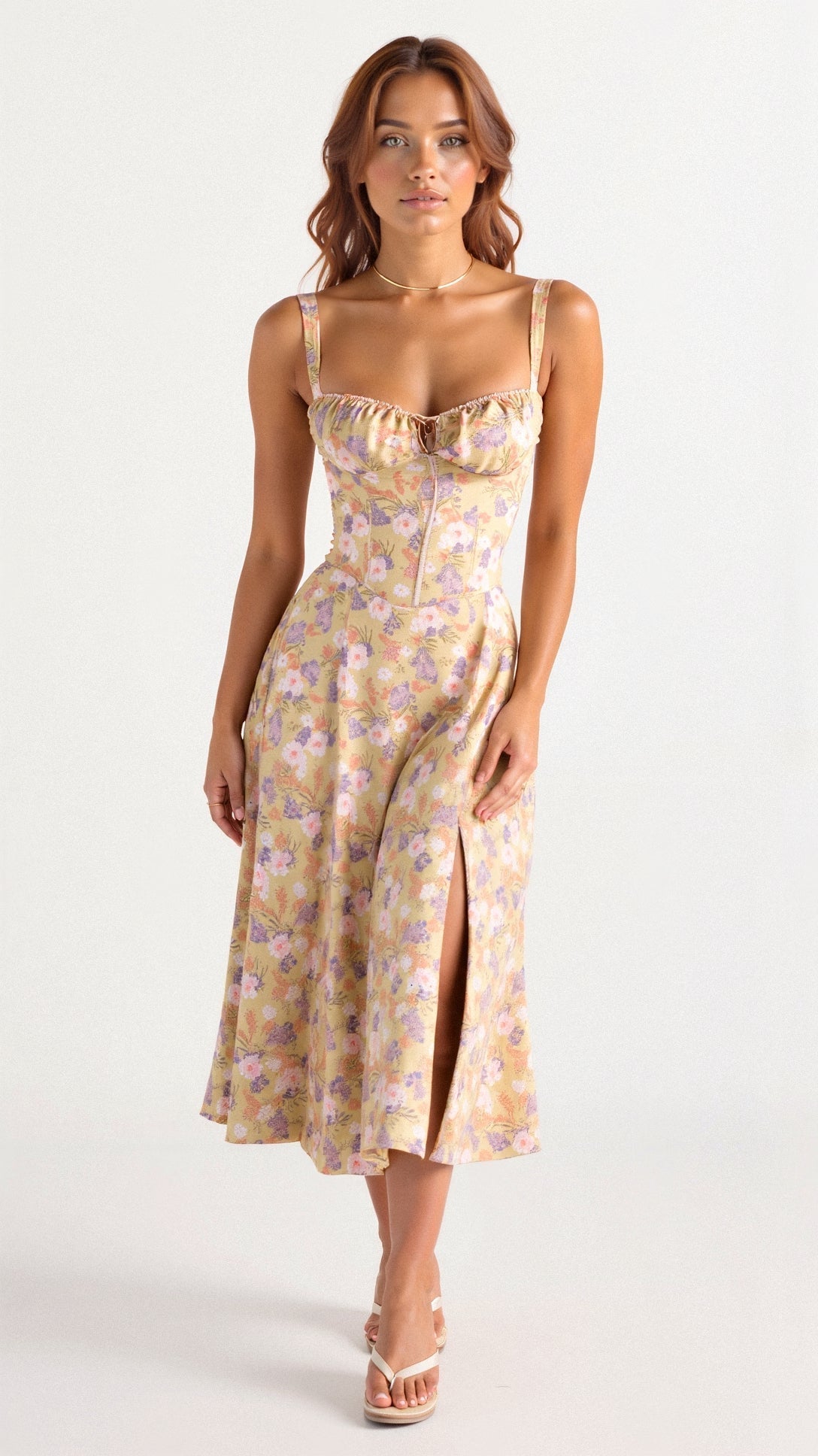 Wilhelmina - Women's Sheath Midi Dress - photo 1