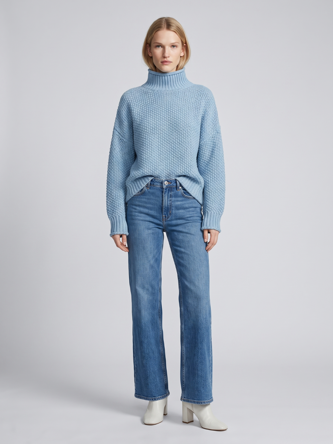 Hermine - Women's Relaxed Knit Sweater - photo 1
