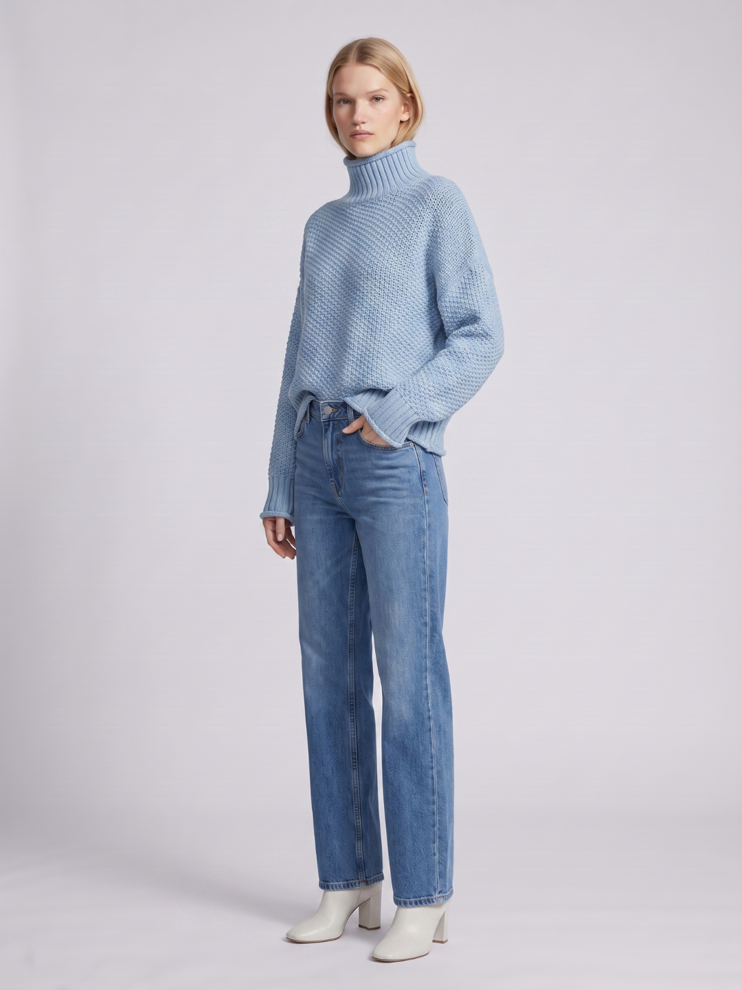 Hermine - Women's Relaxed Knit Sweater - photo 10