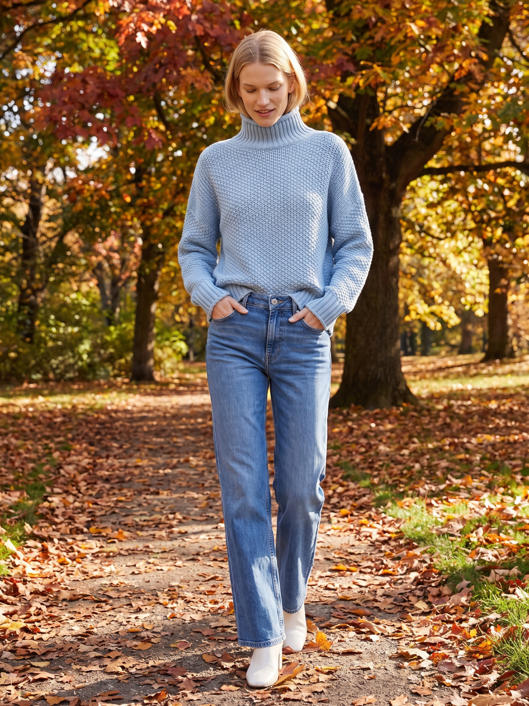Hermine - Women's Relaxed Knit Sweater - photo 11
