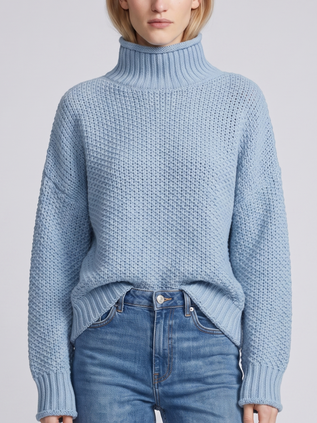 Hermine - Women's Relaxed Knit Sweater - photo 7