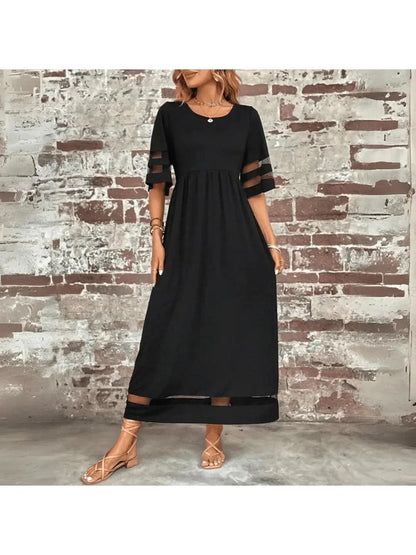 Delphine - Women's Midi Mesh Dress - photo 3