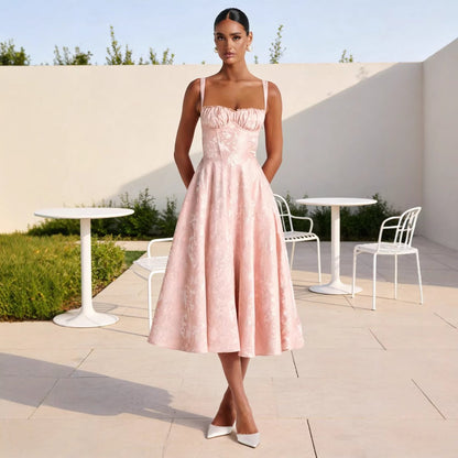 Liora - Women's Ruched Bodice Dress - photo 3