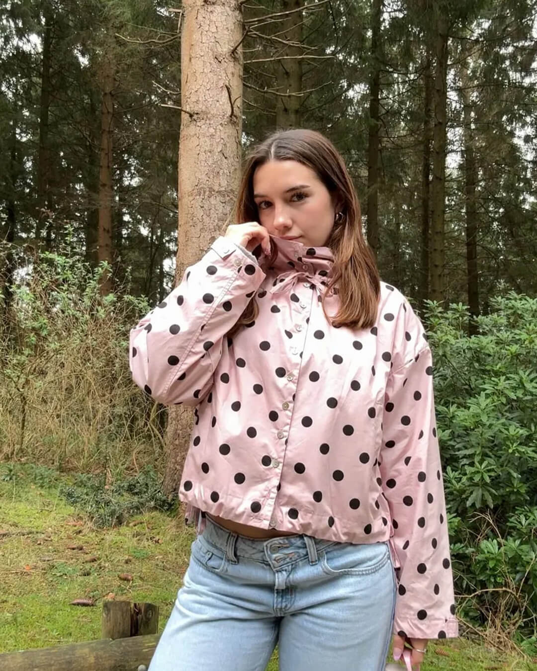 Ilaria - Women's Polka Dot Jacket - photo 2