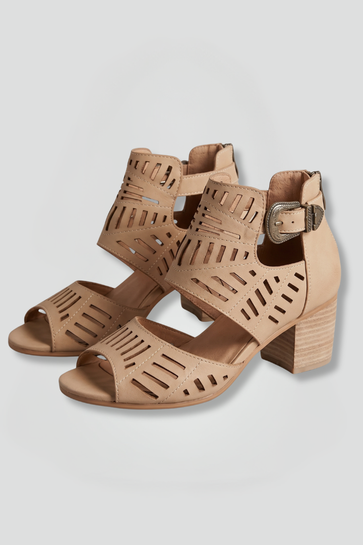 Nerissa - Women's Laser-Cut Ankle Shoes - photo 1