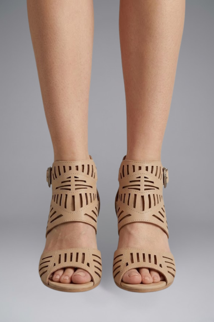 Nerissa - Women's Laser-Cut Ankle Shoes - photo 3