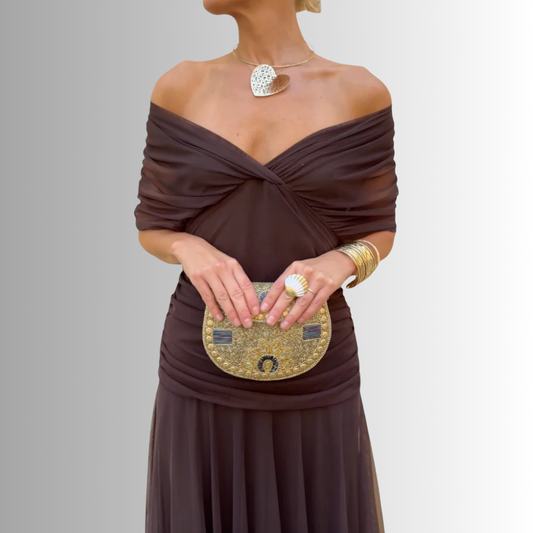 Odette - Women's Off-Shoulder Maxi Dress - photo 1