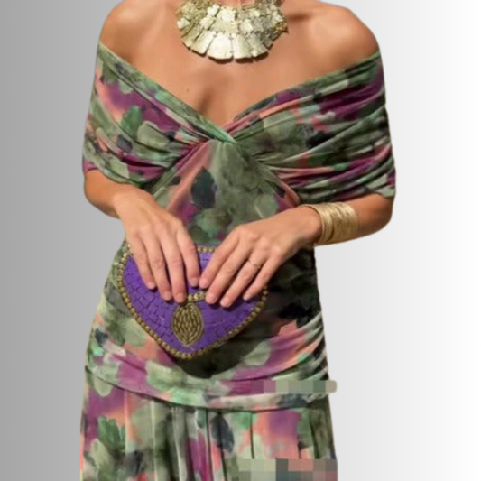 Odette - Women's Off-Shoulder Maxi Dress - photo 2