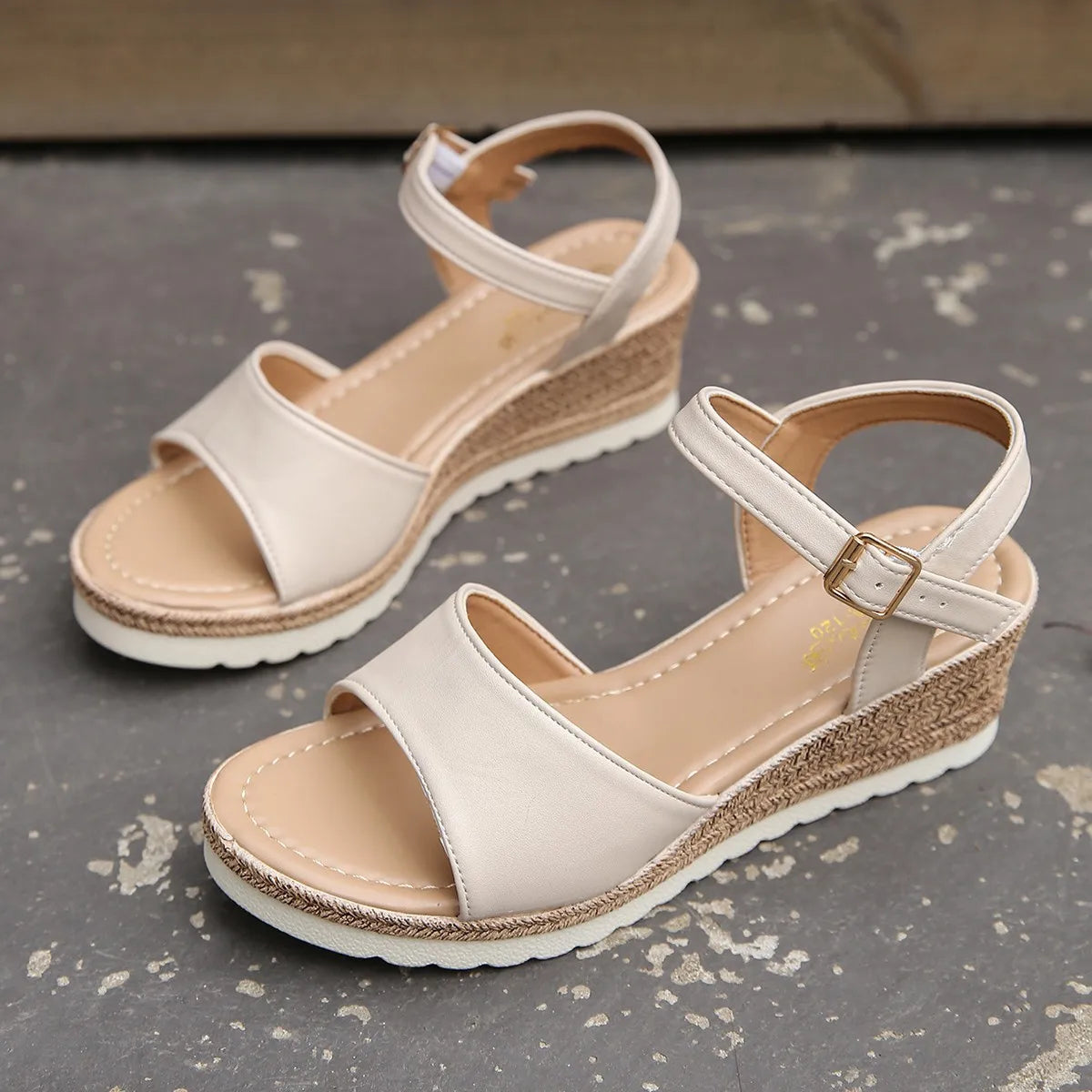 Magdalena - Women's Espadrille Flatform Shoes - photo 5