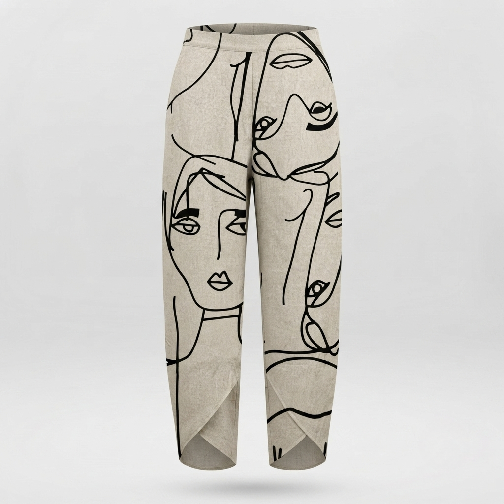 Hermine - Women's Relaxed Elasticated Pants - photo 2