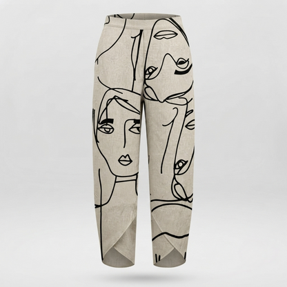 Hermine - Women's Relaxed Elasticated Pants - photo 2