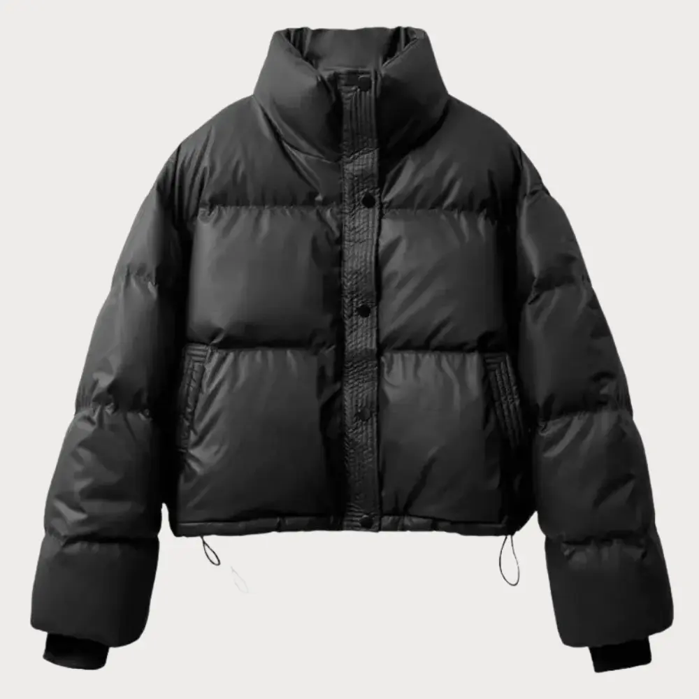 Noor - Women's Cropped Puffer Jacket - photo 5