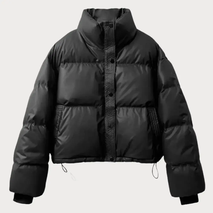 Noor - Women's Cropped Puffer Jacket - photo 5